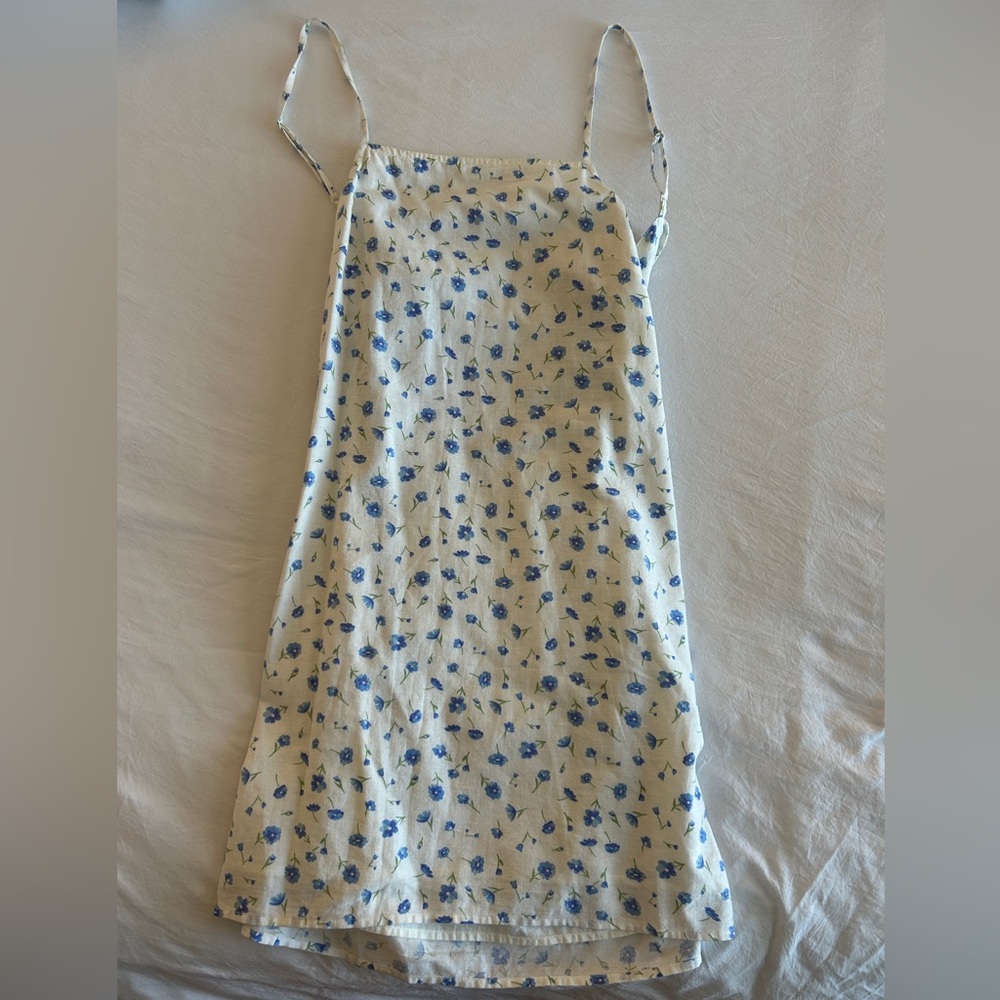 Floral Spaghetti Strap Dress